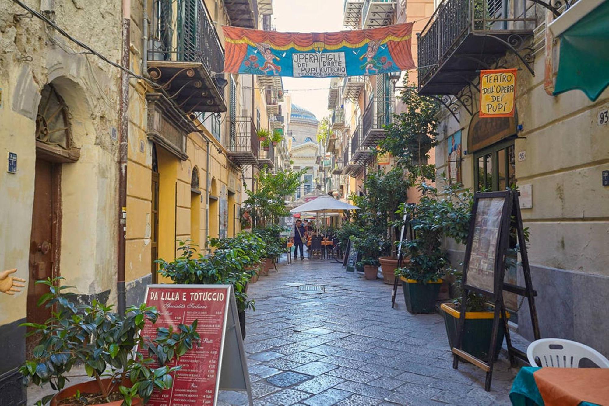 Casa Del Contrabbasso Palermo Exteriör bild