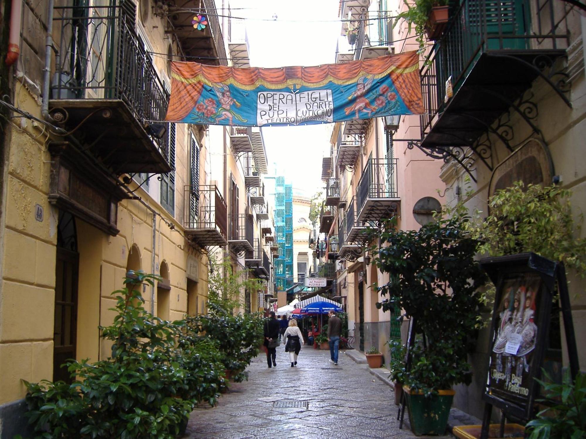 Casa Del Contrabbasso Palermo Exteriör bild