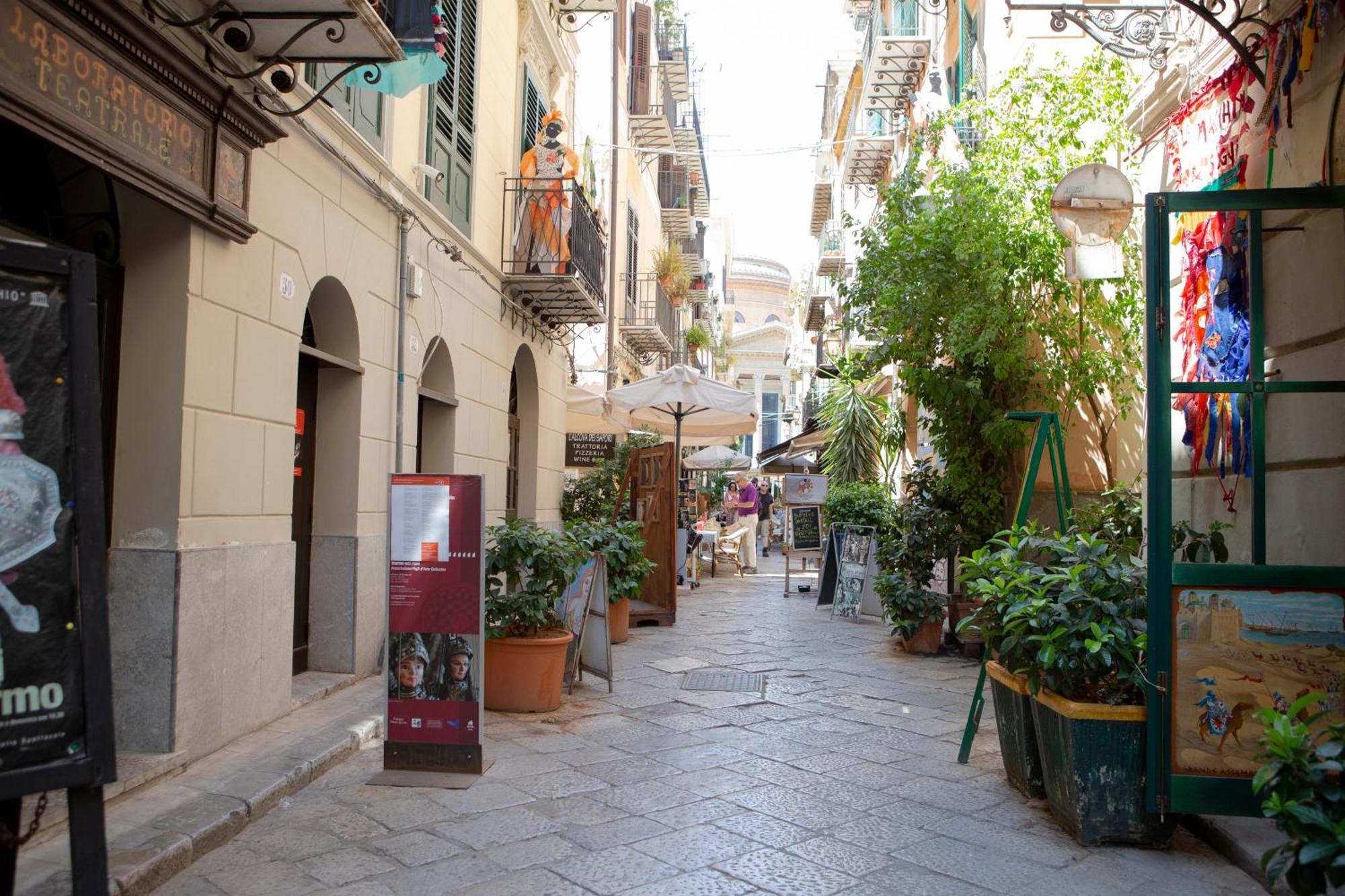 Casa Del Contrabbasso Palermo Exteriör bild
