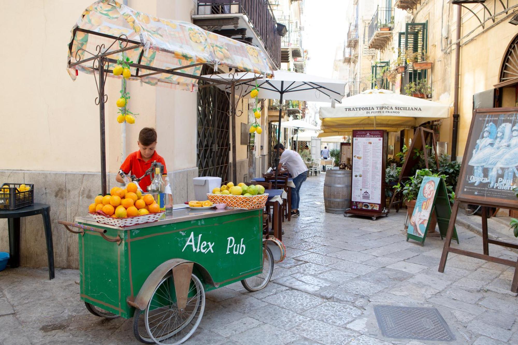 Casa Del Contrabbasso Palermo Exteriör bild